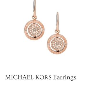 Michael Kors Rose Gold Earrings